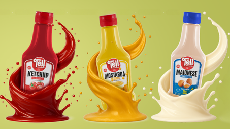 Screenshot do site Tell Alimentos